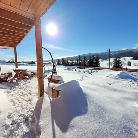 Osada Orlica Klimatyczne Domki Z Widokiem Na Gory I Termalnym Spa Sauna Jacuzzi 4 Km Od Zieleniec Ski Arena Лясувка Екстер'єр фото